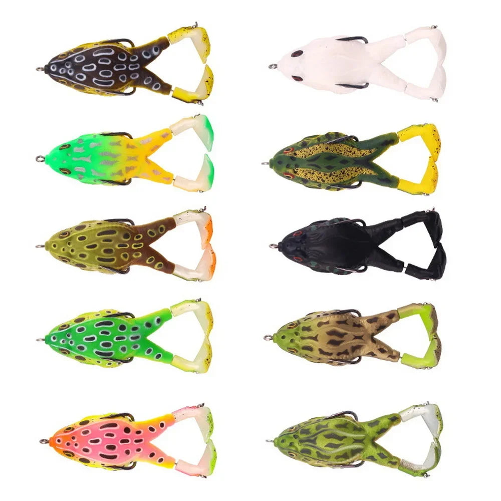 フロッグ ダブルプロペラレッグ(リプロダクト) 90mm 1/2オンス（13.6g）/ 100mm 9/16オンス（16.6g） 全10種 [フローティング]
