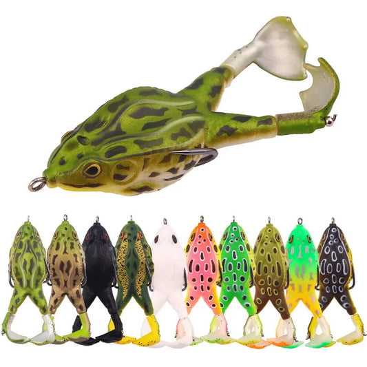 フロッグ ダブルプロペラレッグ(リプロダクト) 90mm 1/2オンス（13.6g）/ 100mm 9/16オンス（16.6g） 全10種 [フローティング]