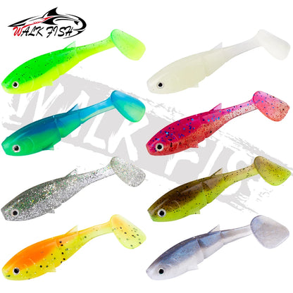 シャッドテールワーム 70mm 4.5g 6本入 WALK FISH / ウォークフィッシュ