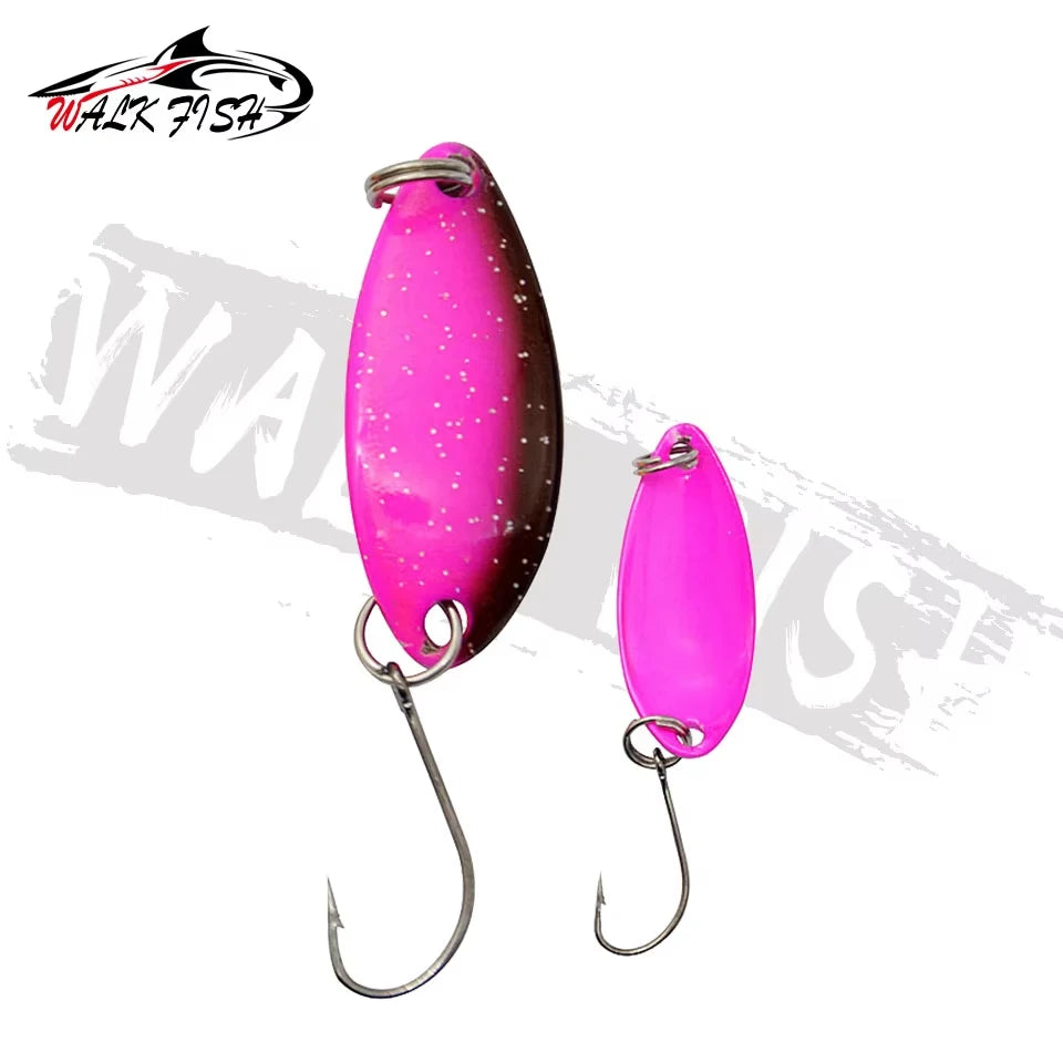 スプーン 33mm 3g 両面カラー WALK FISH / ウォークフィッシュ