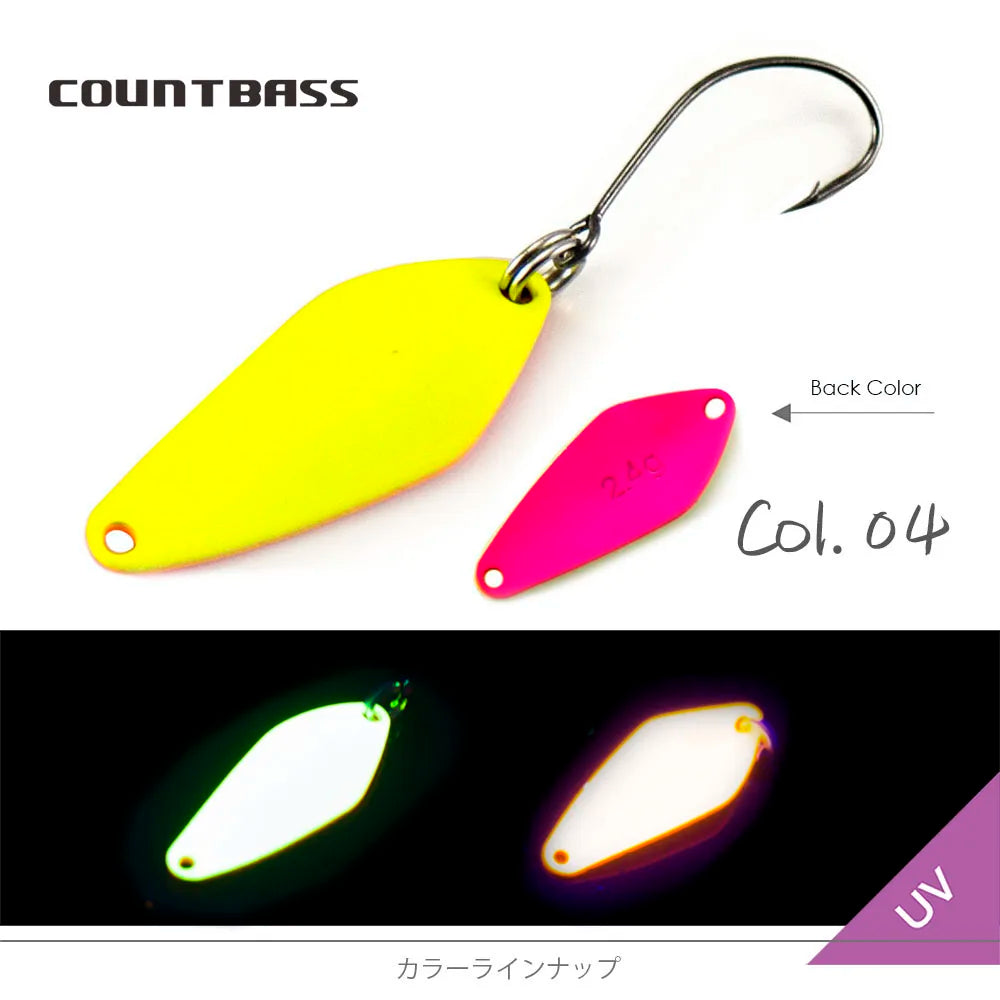 鱒玄人 ルーニー 2.4g COUNTBASS / カウントバス