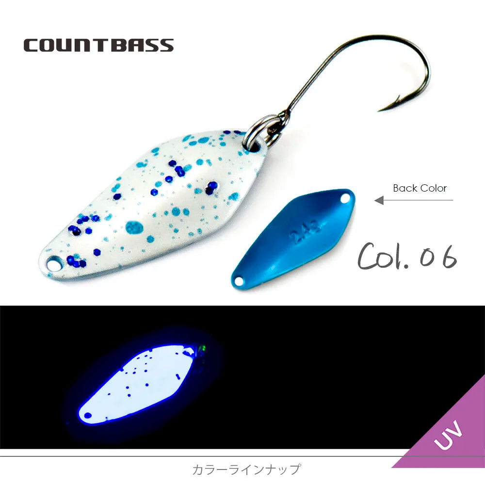 鱒玄人 ルーニー 2.4g COUNTBASS / カウントバス
