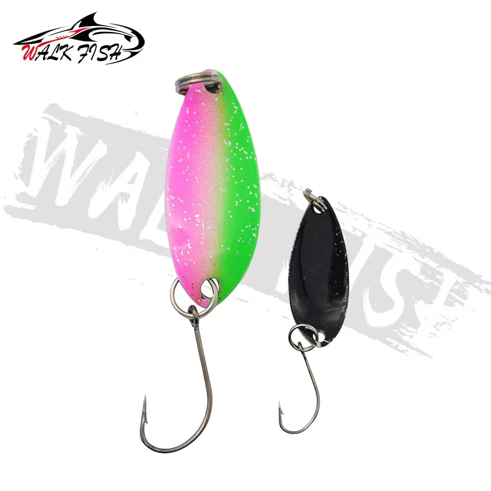 スプーン 33mm 3g 両面カラー WALK FISH / ウォークフィッシュ