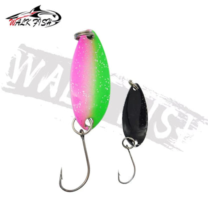 スプーン 33mm 3g 両面カラー WALK FISH / ウォークフィッシュ