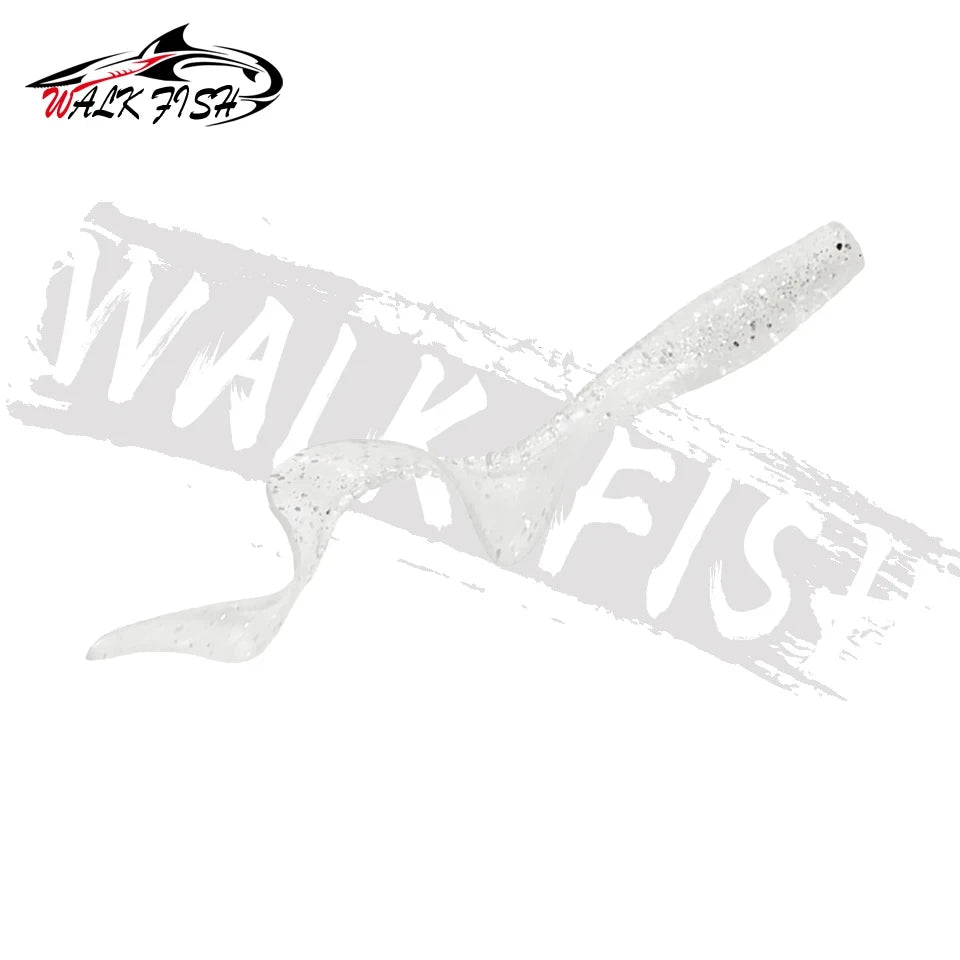 カーリーテールワーム 60/80mm 10本入 全11色 WALK FISH / ウォークフィッシュ