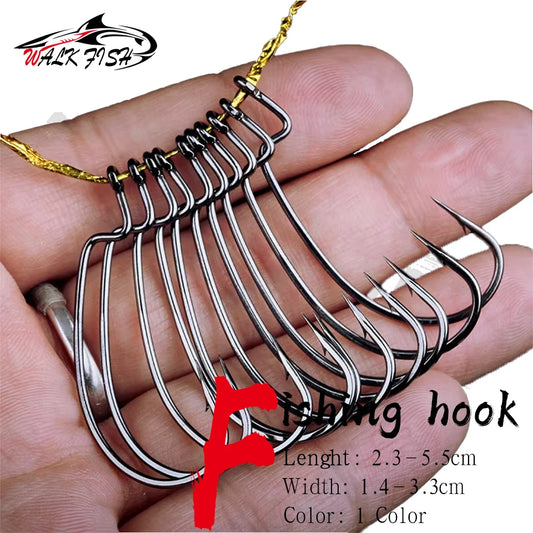 オフセットフック 2.3〜5.5cm 50本入 WALK FISH / ウォークフィッシュ