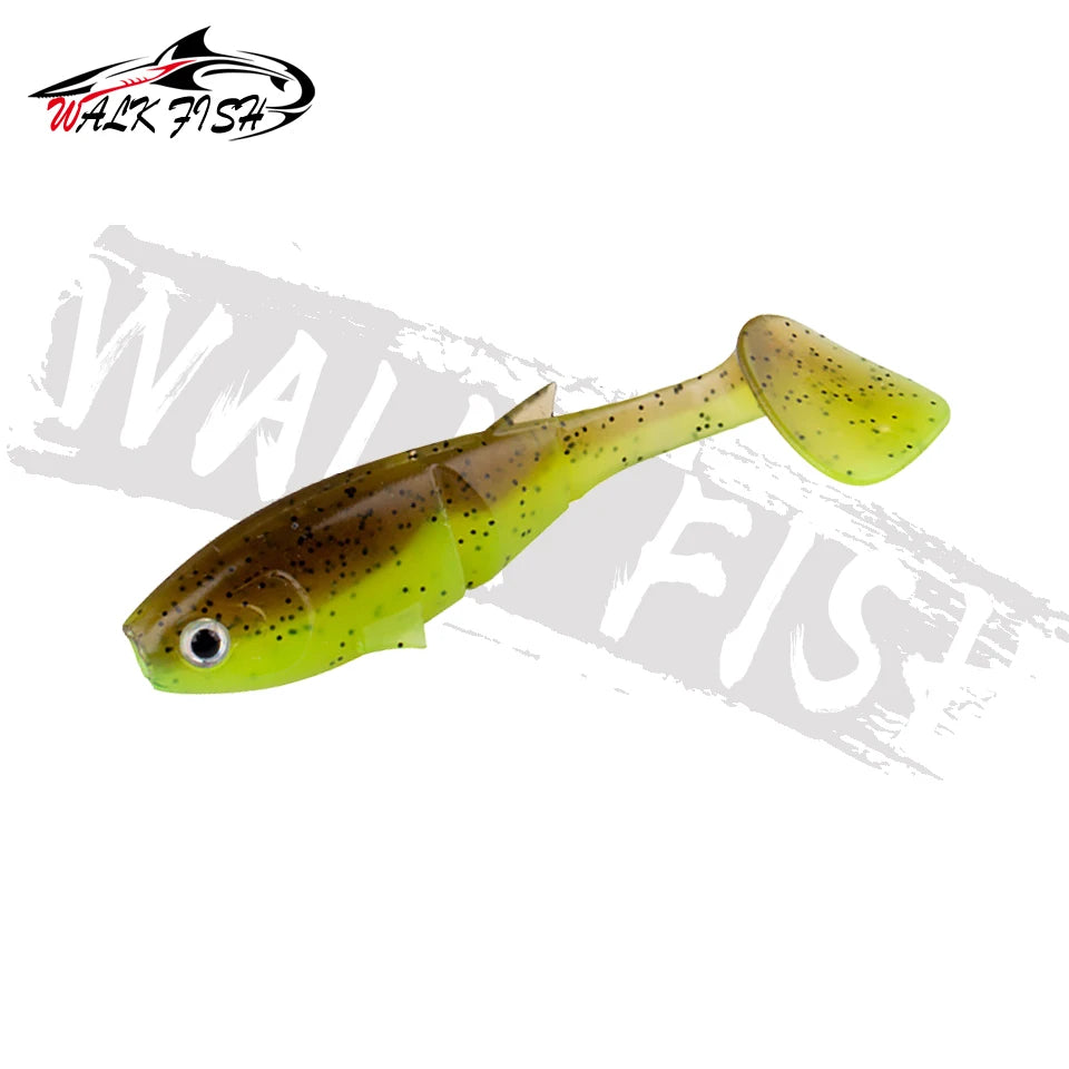シャッドテールワーム 70mm 4.5g 6本入 WALK FISH / ウォークフィッシュ