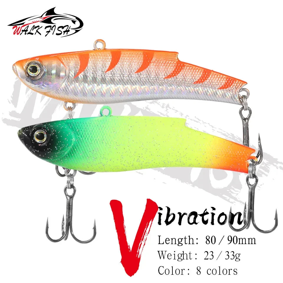 バイブレーション 80/90mm 23/33g 全8色 WALK FISH / ウォークフィッシュ