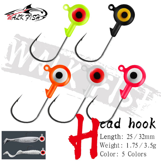 ジグヘッド 1.75/3.5g 5個入 WALK FISH / ウォークフィッシュ