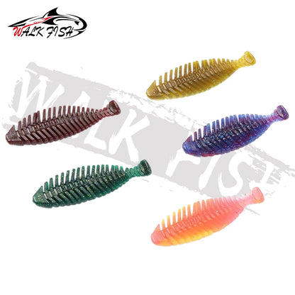 シャッドテールワーム 65/95mm 4/6本入 WALK FISH / ウォークフィッシュ