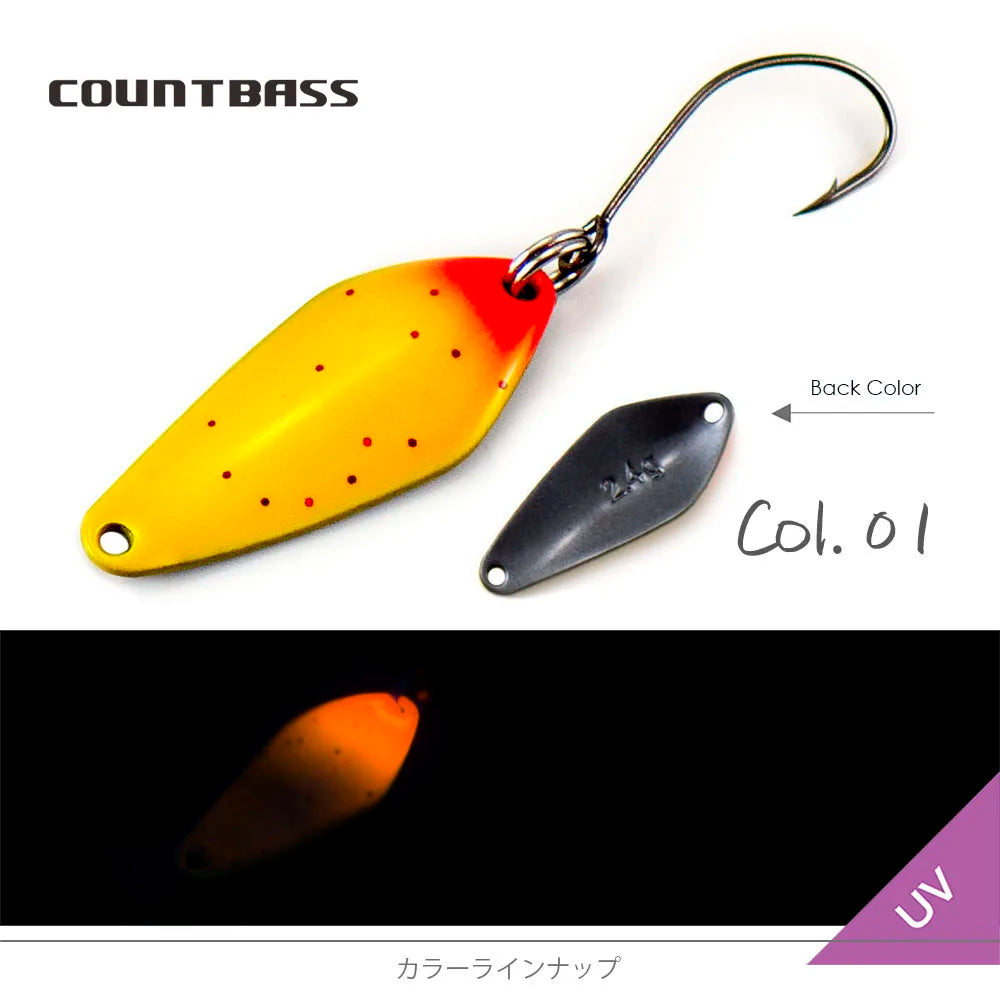 鱒玄人 ルーニー 2.4g COUNTBASS / カウントバス