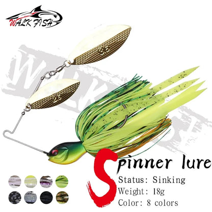 スピナーベイト 18g シンキング WALK FISH / ウォークフィッシュ