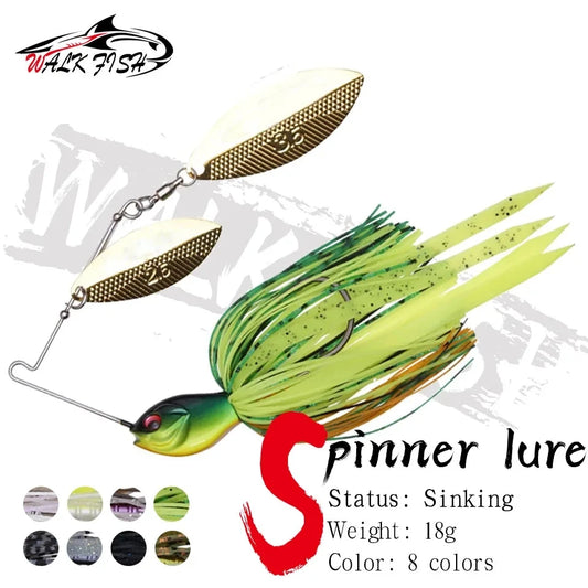 スピナーベイト 18g シンキング WALK FISH / ウォークフィッシュ