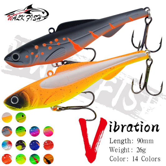 バイブレーション 90mm 26g ラトル入り WALK FISH / ウォークフィッシュ