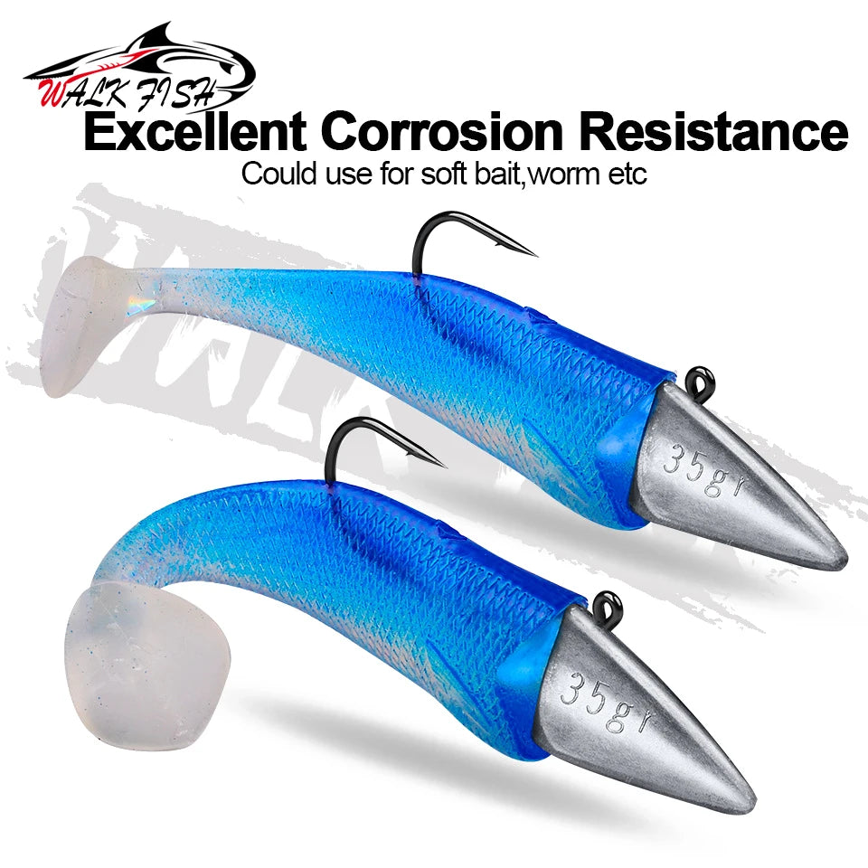 三角ヘッドジグヘッド 3.5〜20g 5個入 WALK FISH / ウォークフィッシュ