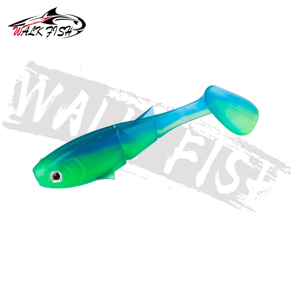 シャッドテールワーム 70mm 4.5g 6本入 WALK FISH / ウォークフィッシュ