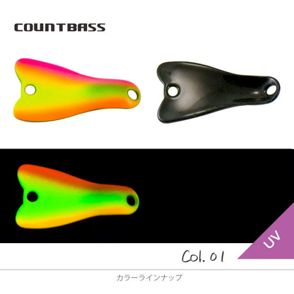 フリッパー 2g COUNTBASS / カウントバス