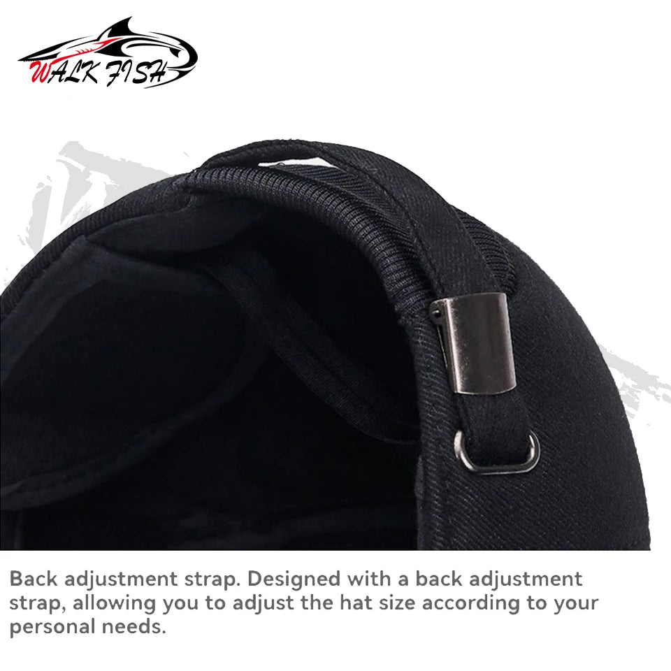 フィッシングキャップ 冬用 耳当て付き WALK FISH / ウォークフィッシュ