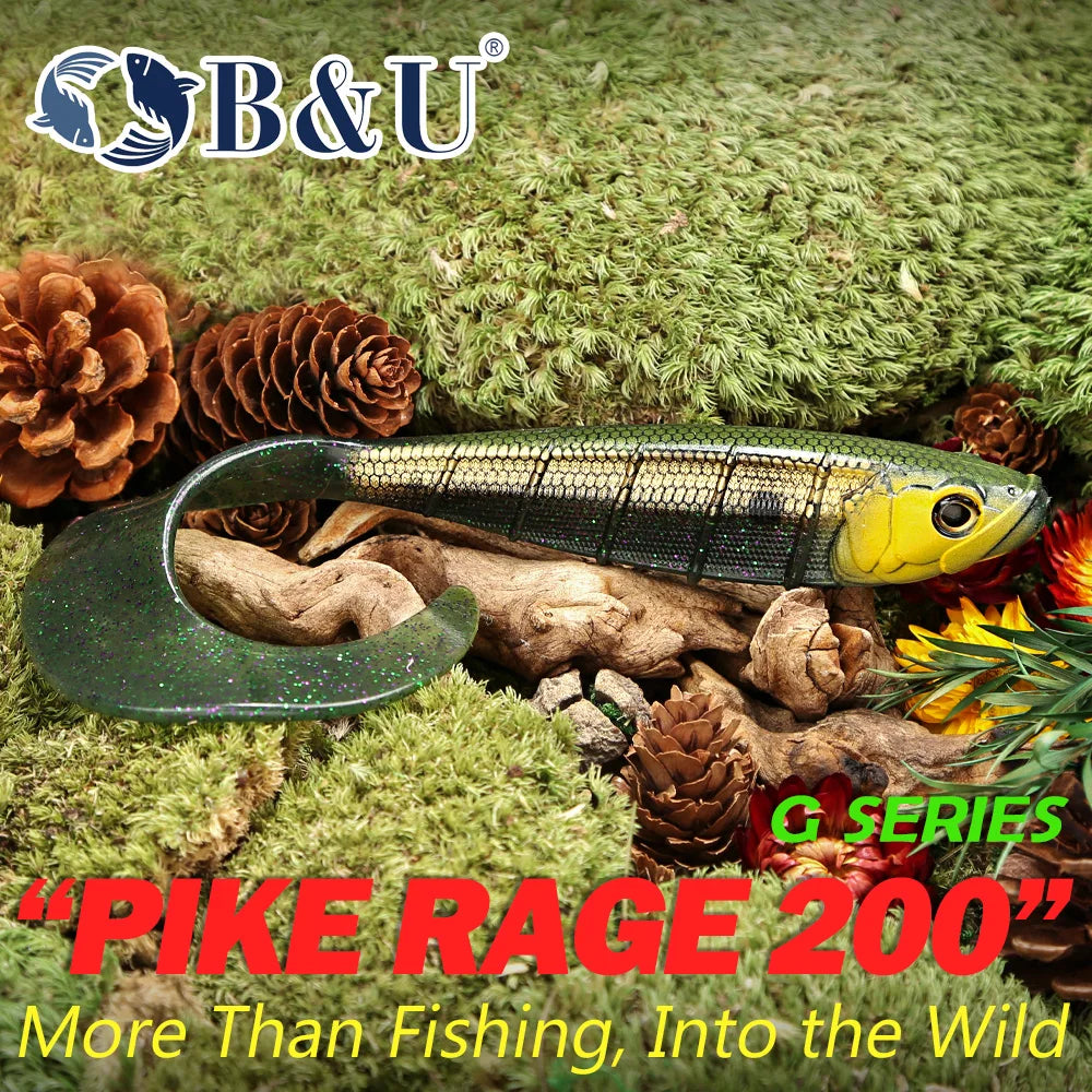 Beast Curltail 21cm 20cm/43g B&U / ビーアンドユー