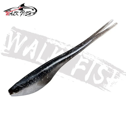 スプリットテールワーム 120mm 10g フローティング 5本入 WALK FISH / ウォークフィッシュ