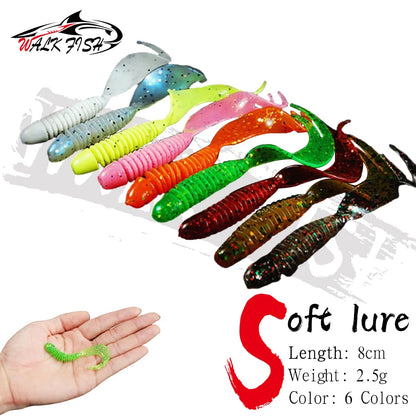 ワーム 8cm 2.5g 10本入 WALK FISH / ウォークフィッシュ