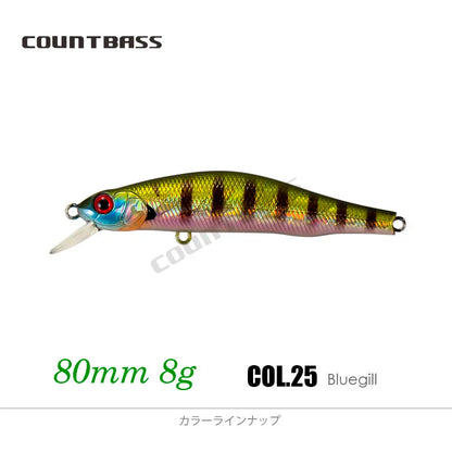 X-80 90mm COUNTBASS / カウントバス