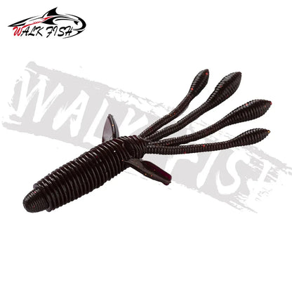 シュリンプワーム 80mm 3g 10本入 WALK FISH / ウォークフィッシュ