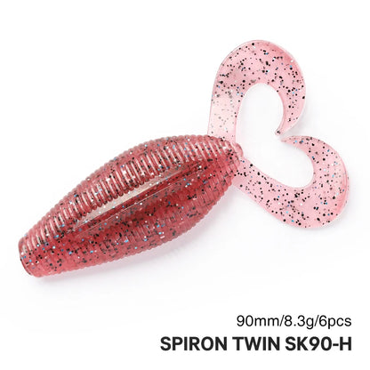 スパイロンツイン 90mm/8.5g 6本入り TSURINOYA / ツリノヤ