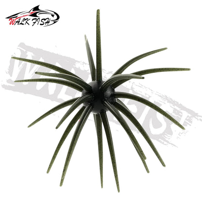 ウニ型ワーム 110mm 9g TPE 3個入 全20色 WALK FISH / ウォークフィッシュ