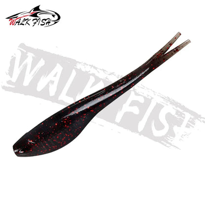 スプリットテールワーム 120mm 10g フローティング 5本入 WALK FISH / ウォークフィッシュ