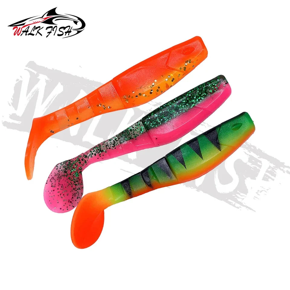 シャッドテールワーム 100mm 10.3g 3本入 WALK FISH / ウォークフィッシュ