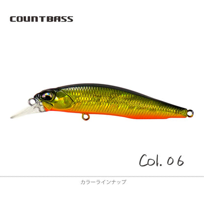 シルバークリークミノー 63mm/5g COUNTBASS / カウントバス