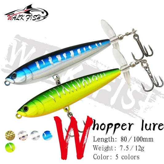ウェイクベイト(ペラ付きペンシル) 80/100mm 7.5/12g WALK FISH / ウォークフィッシュ
