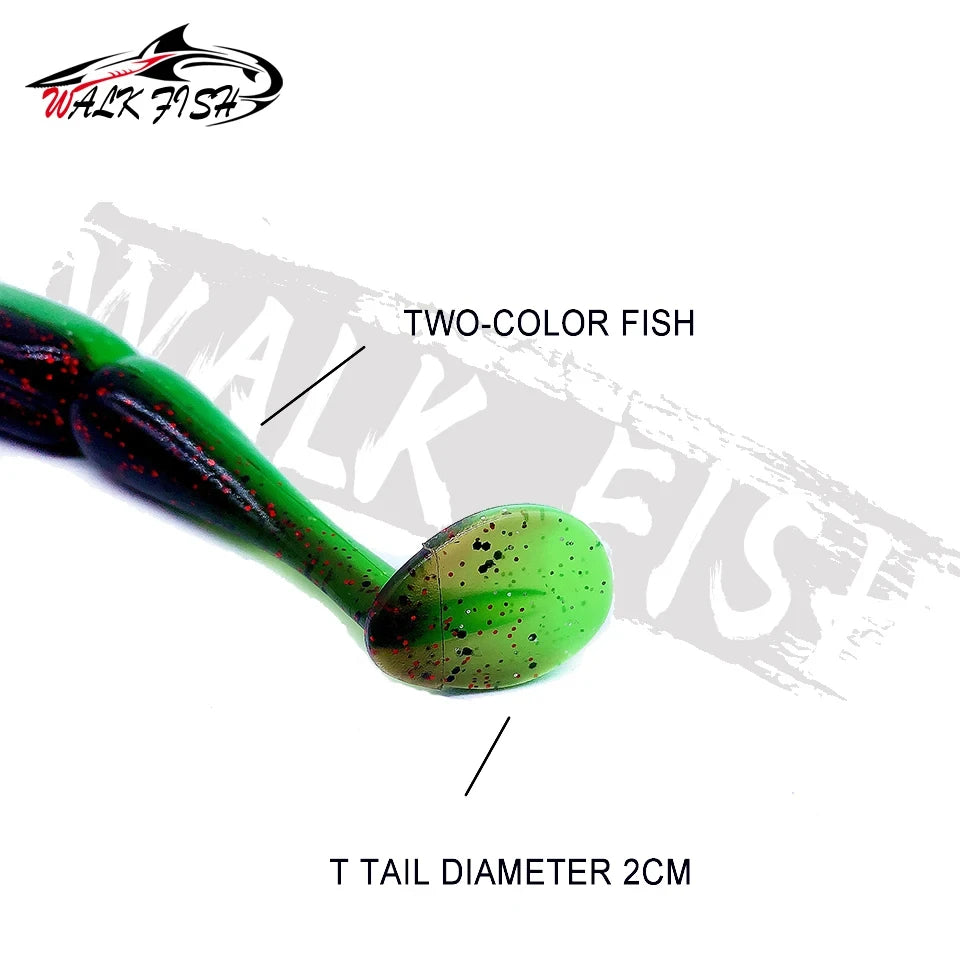 シャッドテールワーム 115mm 12.3g 3本入 WALK FISH / ウォークフィッシュ