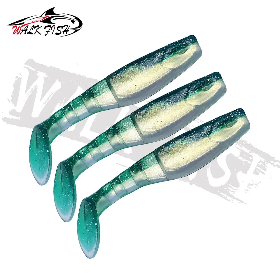 シャッドテールワーム 100mm 10.3g 3本入 WALK FISH / ウォークフィッシュ