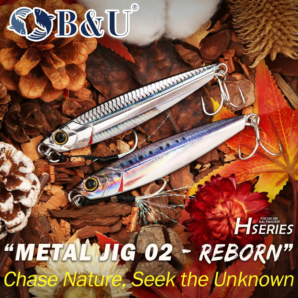 ジグパラ ライブベイト 30g/40g/60g B&U / ビーアンドユー