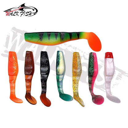 シャッドテールワーム 100mm 10.3g 3本入 WALK FISH / ウォークフィッシュ