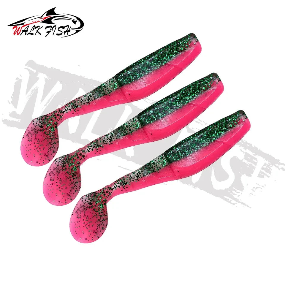 シャッドテールワーム 100mm 10.3g 3本入 WALK FISH / ウォークフィッシュ