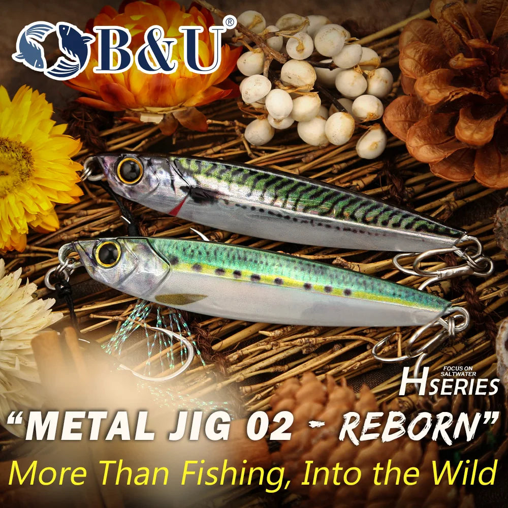 ジグパラ ライブベイト 30g/40g/60g B&U / ビーアンドユー