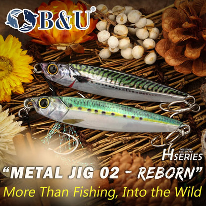 ジグパラ ライブベイト 30g/40g/60g B&U / ビーアンドユー