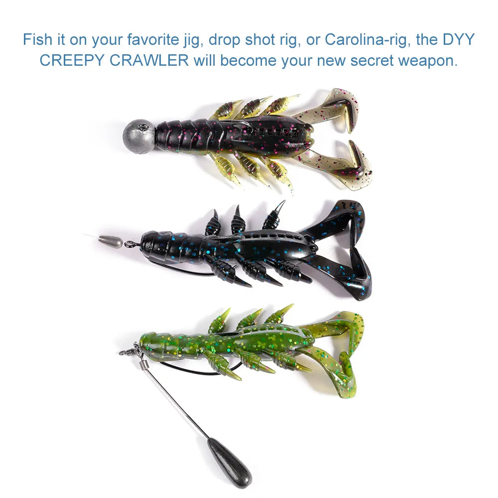 Ninja Craw 85mm/8.4g 6本入り DYY / ディーワイワイ