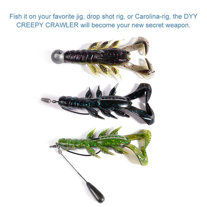 Ninja Craw 85mm/8.4g 6本入り DYY / ディーワイワイ