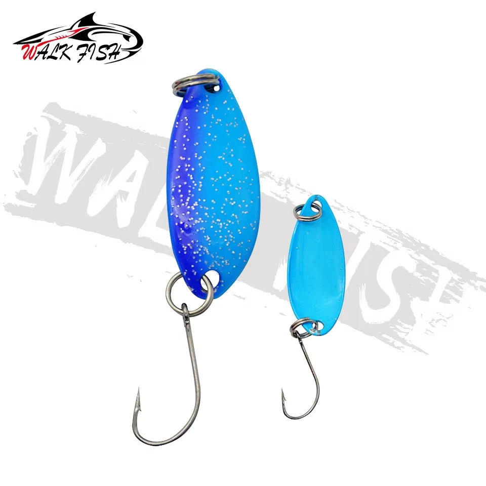 スプーン 33mm 3g 両面カラー WALK FISH / ウォークフィッシュ