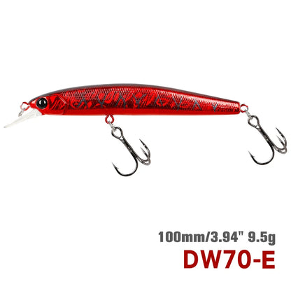 DW70 100SP サスペンドミノー 100mm/9.5g TSURINOYA / ツリノヤ
