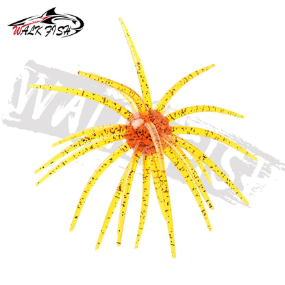 ウニ型ワーム 110mm 9g TPE 3個入 全20色 WALK FISH / ウォークフィッシュ