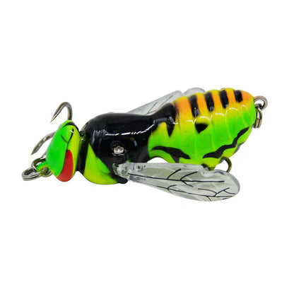 虫型トップウォーター 40mm 4.5g フローティング WALK FISH / ウォークフィッシュ