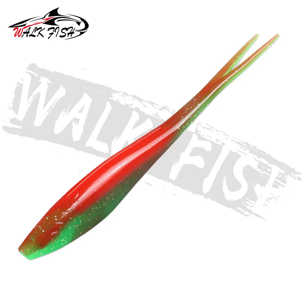 スプリットテールワーム 180mm 18g フローティング 3本入 WALK FISH / ウォークフィッシュ
