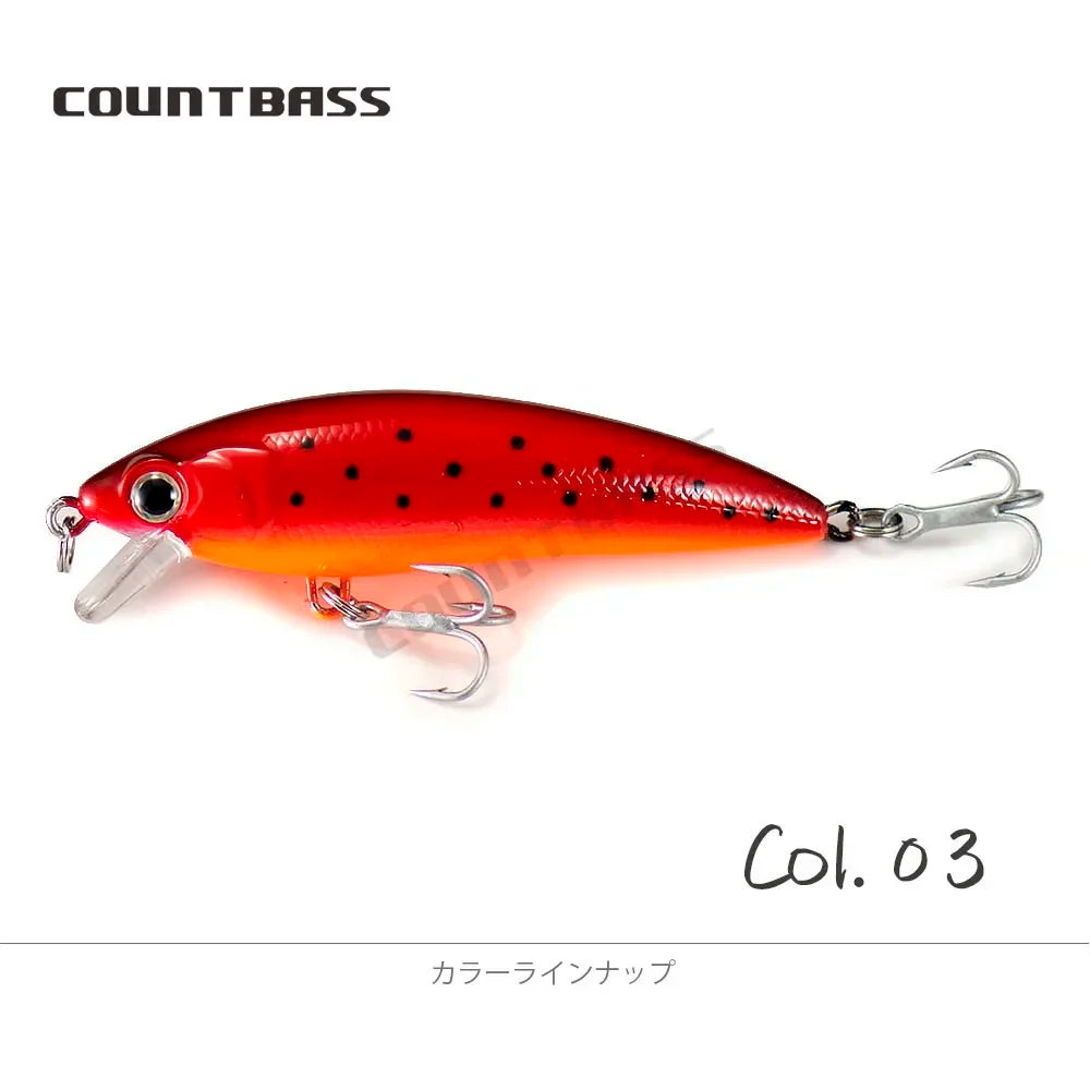 トラウトチューン 55 60mm/5.6g・75mm/9.4g COUNTBASS / カウントバス