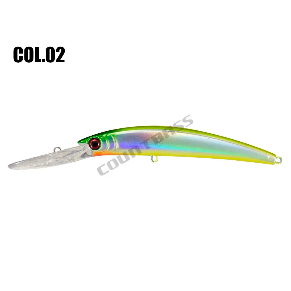 クリスタルミノー ディープダイバー 110mm/15.6g COUNTBASS / カウントバス