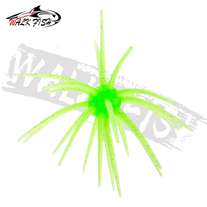 ウニ型ワーム 110mm 9g TPE 3個入 全20色 WALK FISH / ウォークフィッシュ